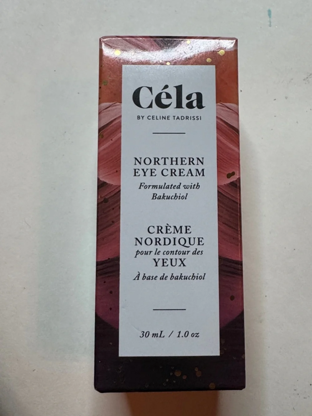 Nib new in box Northern Eye Cream - Bakuchiol Eye Treatment in Deep Red